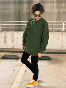 TAKAHIROさん（メンズ・172cm）の冬コーディネート