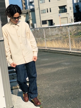 「リーバイス501」｜「アイテム（その他）」を使った、TAKAHIROさん（メンズ・172cm）の冬コーディネート