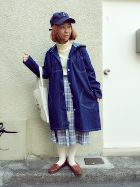 「アイテム（その他シューズ）」を使った、JuRianさん（レディース・149cm）の冬コーディネート