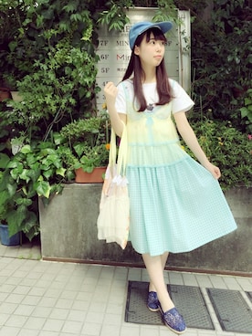 「ランジェリー」｜JuRianさん（レディース・162cm）の夏コーディネート