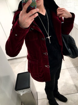 「WILD PARTY（ワイルドパーティ）のアイテム」を使った、cogemaruさん（メンズ・168cm）の冬コーディネート