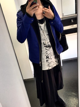 「kiryuyrik（キリュウキリュウ）のアイテム（アクセサリー）」を使った、cogemaruさん（メンズ・168cm）の秋コーディネート