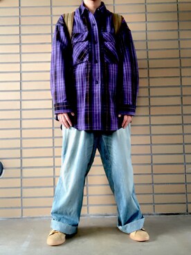 MONKEY TIME（モンキータイム）の「＜monkey time＞ HEAVY CHECK TWILL 