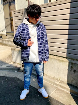 TAKUYAさん（メンズ・162cm）の春コーディネート