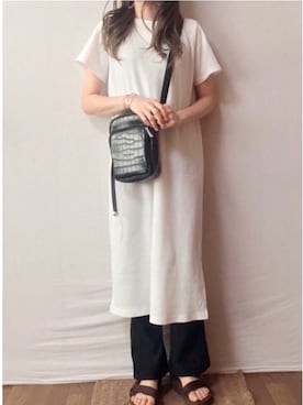 「Discoat Parisien」｜ぴよさん（レディース・154cm）の夏コーディネート