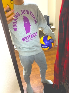 「jiggys shop（ジギーズショップ）のアイテム」を使った、あでぃさん（メンズ・168cm・20代）の冬コーディネート