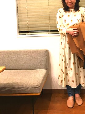 looneeyさん（レディース・157cm）の冬コーディネート