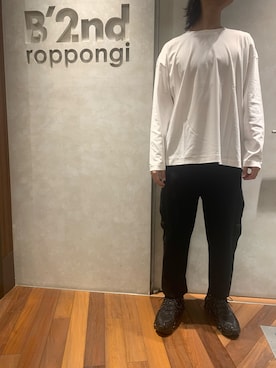 「LUSOR（ルーソル）のアイテム」を使った、601 さん（メンズ・172cm）の秋コーディネート