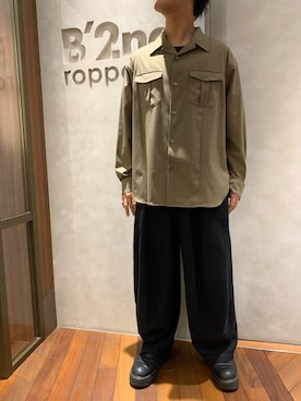 「LUSOR（ルーソル）のアイテム」を使った、601 さん（メンズ・172cm）の冬コーディネート