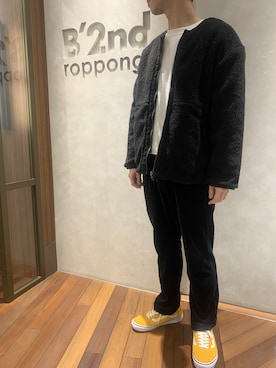 「B2nd」｜「アイテム（ジャケット/アウター）」を使った、601 さん（メンズ・172cm）の冬コーディネート