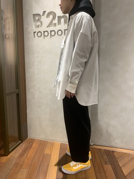 「B2nd」｜601 さん（メンズ・172cm）の冬コーディネート