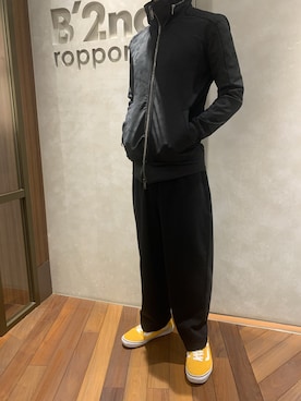 「B2nd」｜「アイテム（ブルゾン）」を使った、601 さん（メンズ・172cm）の冬コーディネート