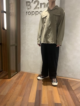 「LUSOR（ルーソル）のアイテム」を使った、601 さん（メンズ・172cm）の冬コーディネート