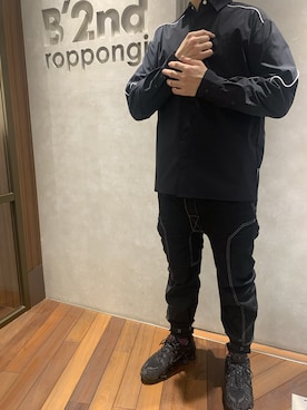 「MINOTAUR（ミノトール）のアイテム」を使った、601 さん（メンズ・172cm）の冬コーディネート