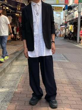 「B2nd」｜「アイテム（ジャケット/アウター）」を使った、601 さん（メンズ・176cm）の夏コーディネート