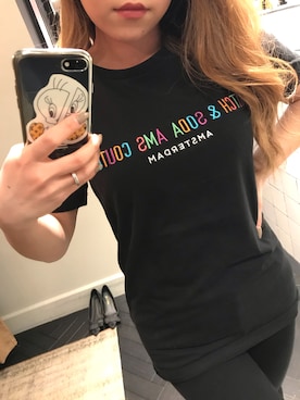 「SCOTCH&SODA（スコッチアンドソーダ）のアイテム」を使った、Ꮪさん（レディース・150cm）の春コーディネート