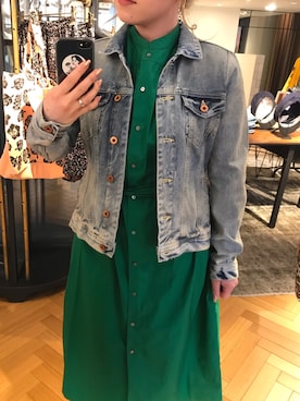 「シャツワンピ」｜Ꮪさん（レディース・150cm）の夏コーディネート