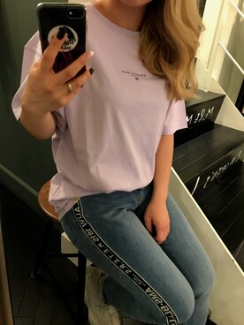 「SCOTCH&SODA（スコッチアンドソーダ）のアイテム」を使った、Ꮪさん（レディース・150cm）の夏コーディネート