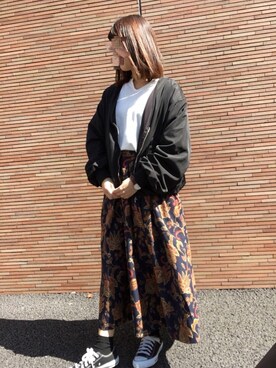 waka*さん(レディース・153cm)の春コーディネート