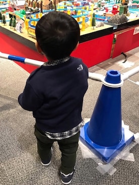 「1歳3ヶ月」｜「アイテム（その他）」を使った、EIMA.SAEさん（キッズ・80cm）の冬コーディネート