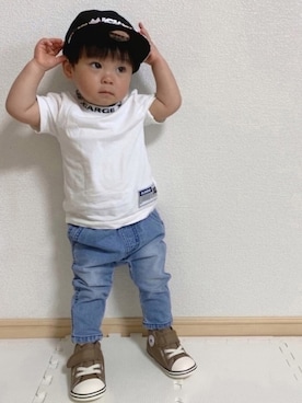 EIMA.SAEさん(キッズ・80cm)の春コーディネート