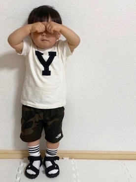 EIMA.SAEさん（キッズ・80cm）の春コーディネート