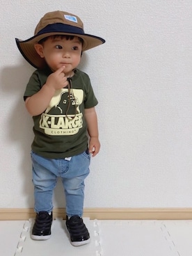 EIMA.SAEさん（キッズ・74cm）の夏コーディネート