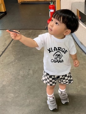 EIMA.SAEさん（キッズ・74cm）の夏コーディネート