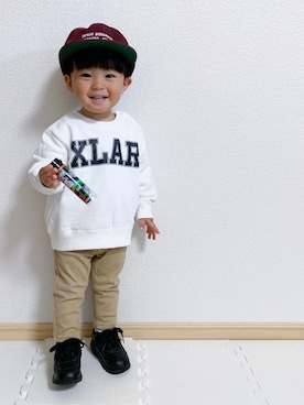 EIMA.SAEさん（キッズ・80cm）の秋コーディネート