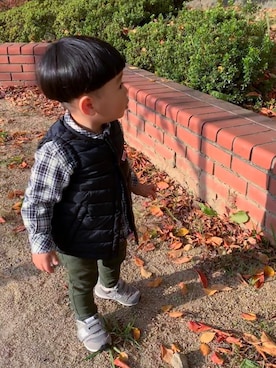 EIMA.SAEさん（キッズ・80cm）の秋コーディネート