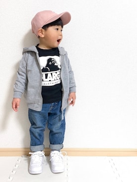 EIMA.SAEさん(キッズ・80cm)の春コーディネート