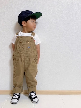 EIMA.SAEさん（キッズ・80cm）の春コーディネート