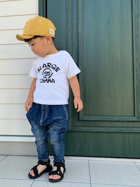 EIMA.SAEさん(キッズ・80cm)の夏コーディネート