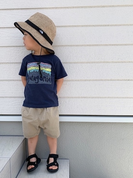 EIMA.SAEさん（キッズ・80cm）の夏コーディネート