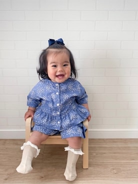 EIMA.SAEさん（キッズ・90cm）の春コーディネート