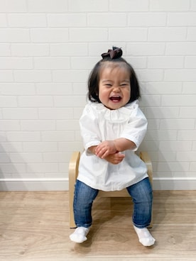 EIMA.SAEさん（キッズ・90cm）の春コーディネート