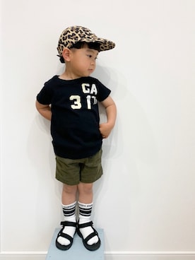 EIMA.SAEさん（キッズ・90cm）の春コーディネート