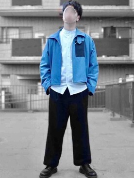 「RYO TAKASHIMA（リョウタカシマ）のアイテム（ブルゾン）」を使った、☀️HARUTO☀️さん（メンズ・183cm）の春コーディネート