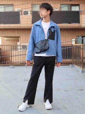 「RYO TAKASHIMA（リョウタカシマ）のアイテム（ブルゾン）」を使った、☀️HARUTO☀️さん（メンズ・183cm）の秋コーディネート