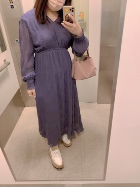 「ショッピング」｜「アイテム（その他シューズ）」を使った、はるかさん（レディース・152cm）の春コーディネート