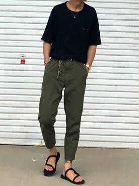 Gu レギュラーフィットチノを使った人気ファッションコーディネート Wear