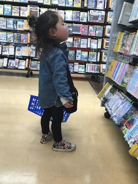 「LEGO（レゴ）のアイテム」を使った、Reeoさん（キッズ・100cm）の冬コーディネート