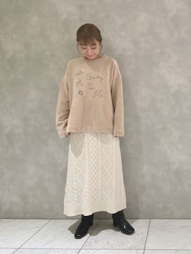 よしかわさん（レディース・151cm）の冬コーディネート
