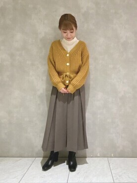 よしかわさん(レディース・151cm)の冬コーディネート