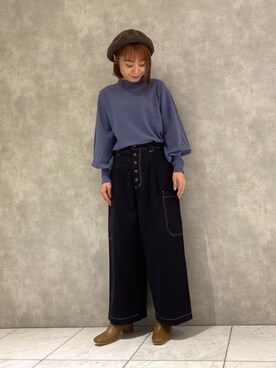 よしかわさん（レディース・151cm）の冬コーディネート