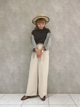 よしかわさん（レディース・151cm）の春コーディネート