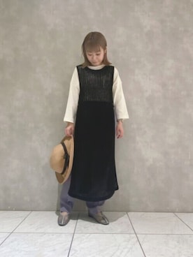 よしかわさん（レディース・151cm）の春コーディネート