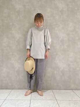 よしかわさん（レディース・151cm）の春コーディネート