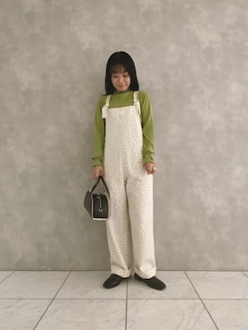 「Laugoa（ラウゴア）のアイテム」を使った、よしかわさん（レディース・151cm）の秋コーディネート