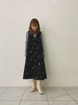 よしかわさん(レディース・151cm)の冬コーディネート